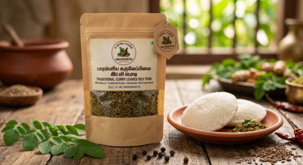 Traditional Curry Leaves Idly Podi Traditional Curry Leaves Idly Podi